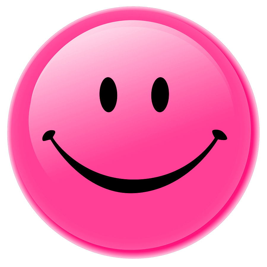 900x900 Pink Smiley Face With Mustache Clipart Panda