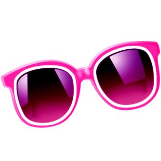 Pink Sunglasses Clipart