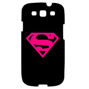 300x300 Snoogg Samsung Galaxy S3 Mobile Back Case (Black Amp Pink