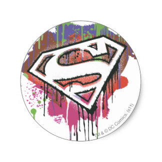 324x324 Superman Emblem Stickers Zazzle.co.uk