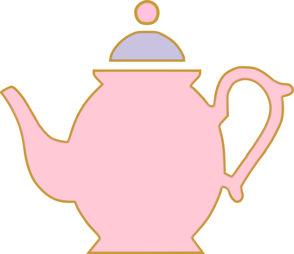 600x518 Pink Teapot Cliparts 244974