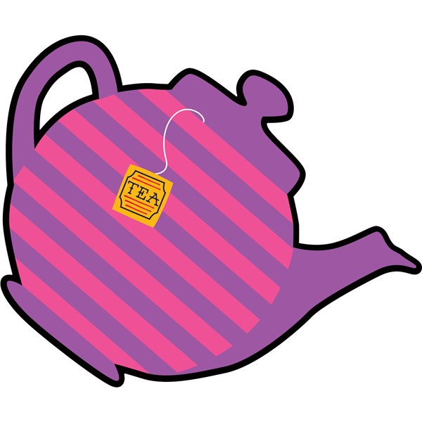 600x600 Teapot Clipart Mad Hatter