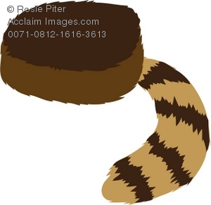 300x291 Royalty Free Clipart Illustration Of A Coonskin Cap