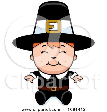 450x470 Pilgrim Clipart Pioneer Boy