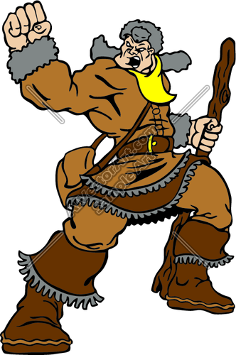 332x500 Pioneer Clipart Mascot