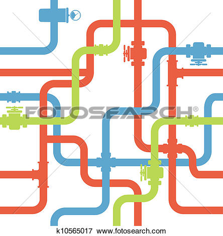 444x470 Pipeline Clipart Graphic