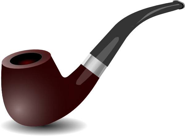 600x440 Tobacco Pipe Clip Art