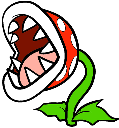 475x512 Mario Clipart Piranha Plant