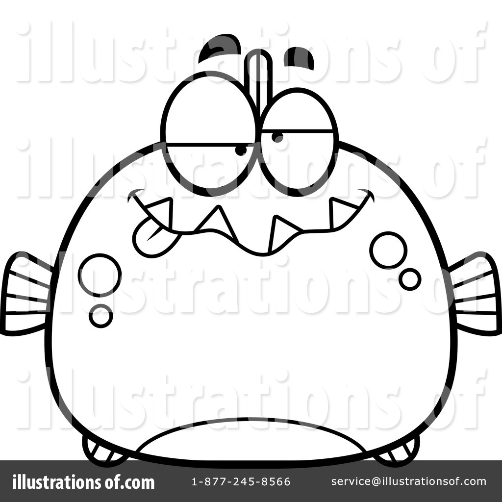 1024x1024 Piranha Clipart