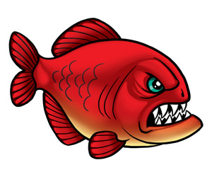 300x250 Piranhas Clipart Clipart Collection Piranha Clip Art Piranha