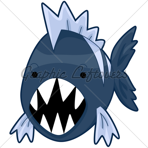 500x500 Piranha Clipart Clipart Panda