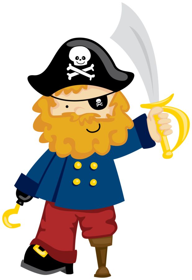 618x900 Pirate Clipart Running