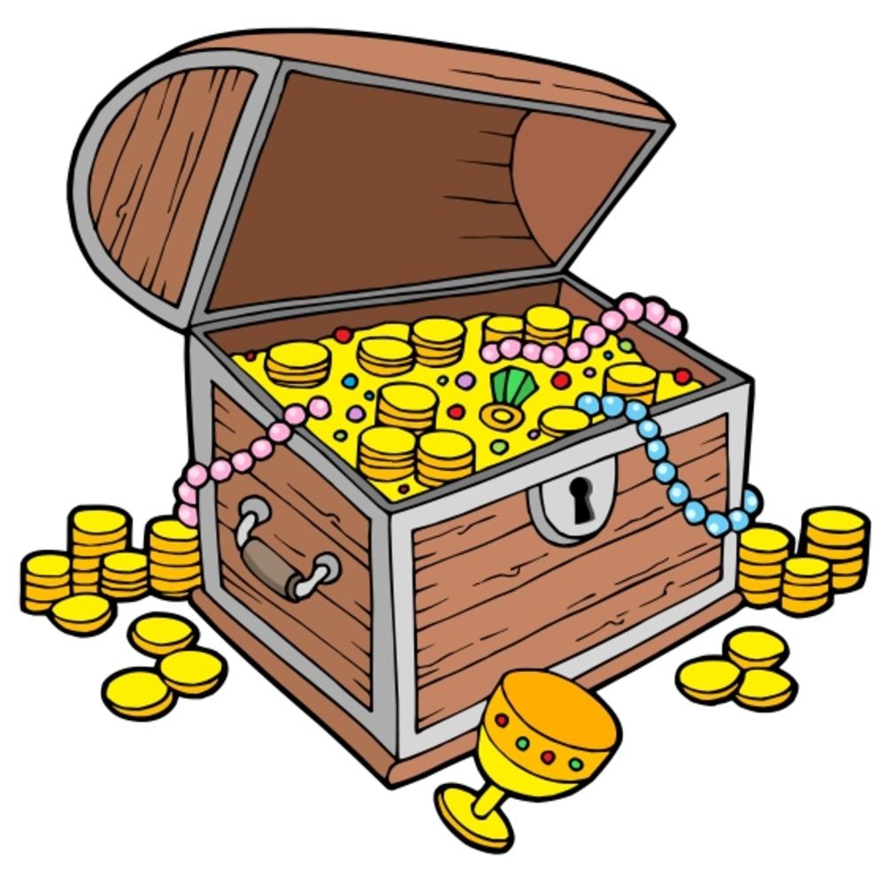 1000x982 Best Free Pirate Treasure Clip Art Drawing