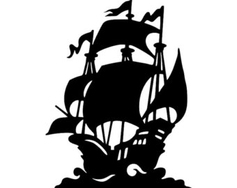 340x270 Pirate Hat Svg Etsy