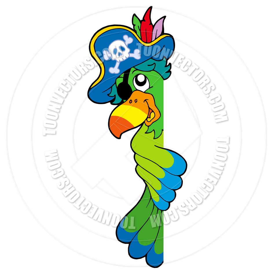 Pirate Parrot Clipart