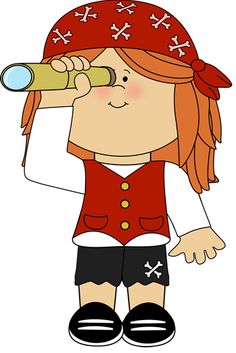 236x353 Pirate Girl With Parrot. Pirate Clip Art Girls