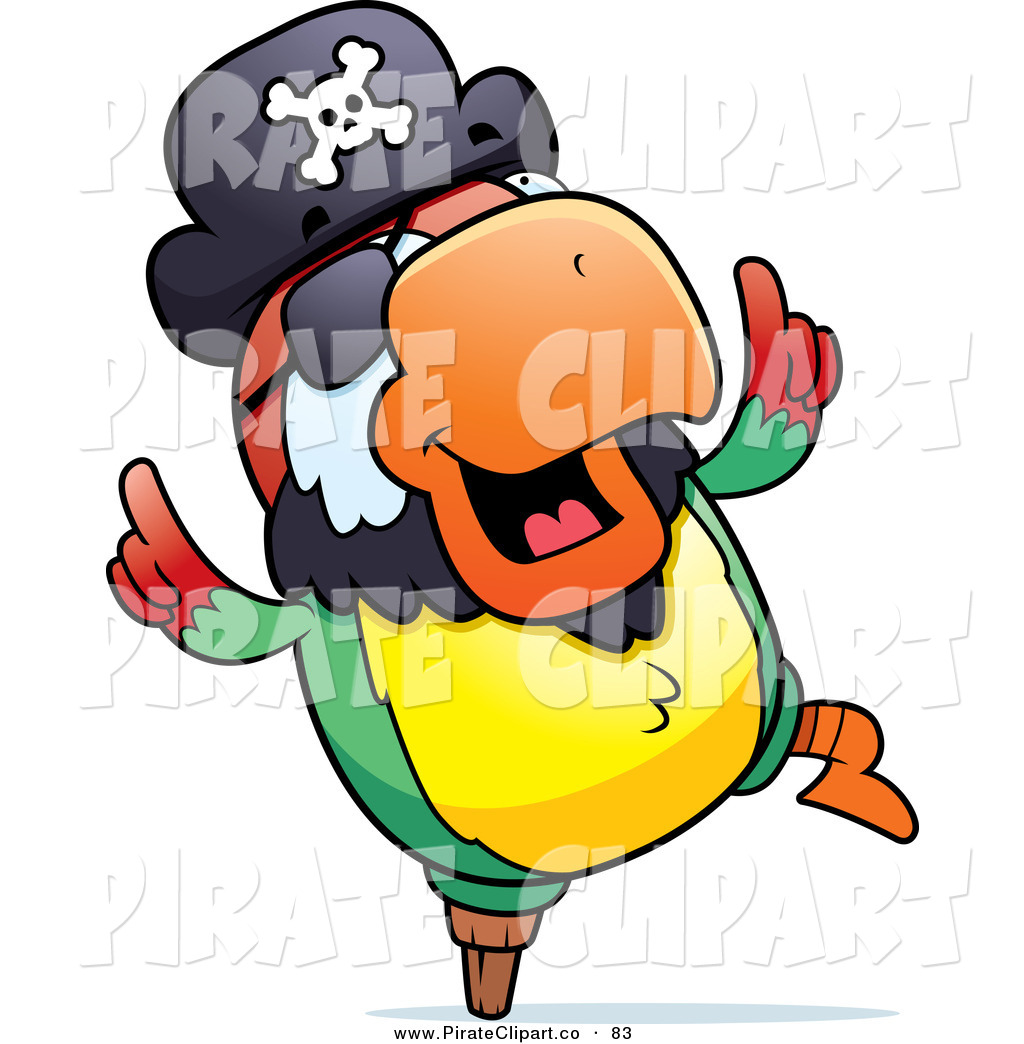 Pirate Parrot Clipart | Free download on ClipArtMag
