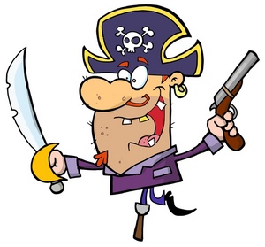 300x279 Pirate Clip Art Free Clipart Images 4