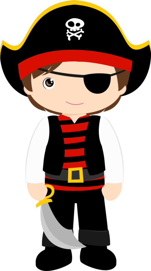 502x900 Pirate Clipart Cute