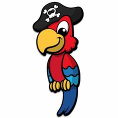 236x236 Pirate Bird Clipart
