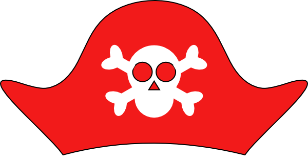 600x315 Pirate Hat Clipart Free
