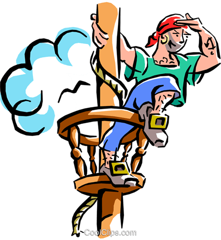 442x480 Pirate Ship Royalty Free Vector Clip Art Illustration Cart1894