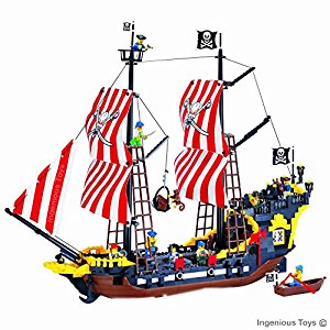300x300 Large Pirate Ship With Mini Figures Pirates