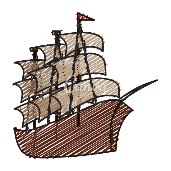550x550 Pirate Ship Icon