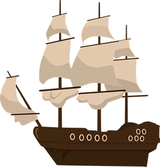 326x340 Sailing Ship Clipart Pirate Ship