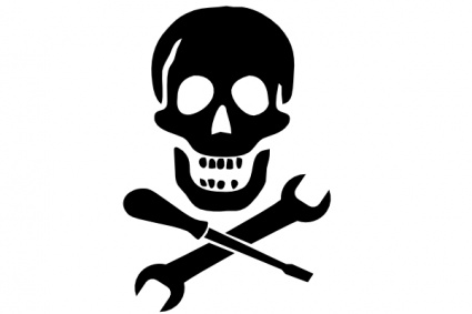 425x283 Pirate Flag Vector
