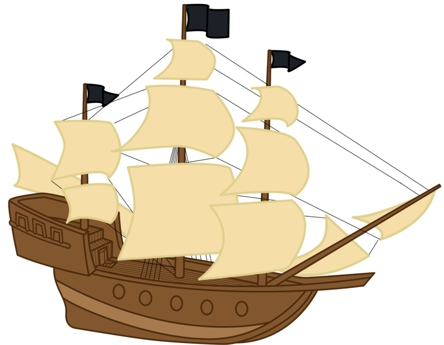 Pirate Ships Clipart