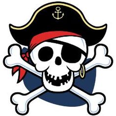 Pirate Skull And Crossbones Clipart | Free download on ClipArtMag