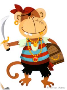 236x314 Pirate Clipart Pirate Monkey