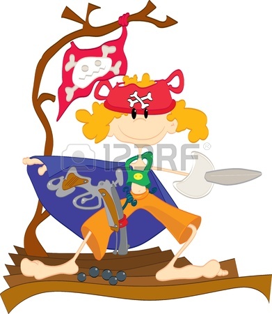 391x450 Pirates Kids Layout Design Royalty Free Cliparts, Vectors,