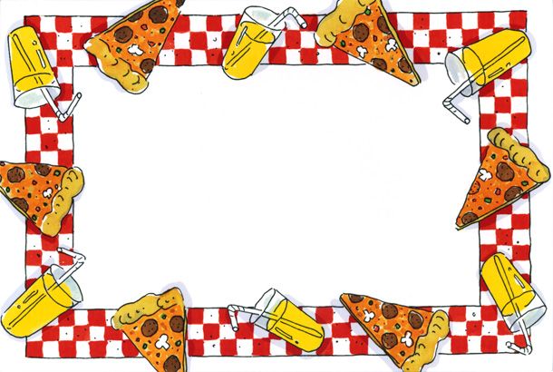 610x410 Pizza Party Clipart