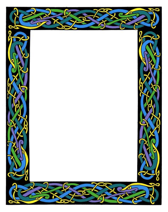 564x712 Celtic Border Clipart Many Interesting Cliparts