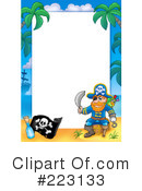 130x175 Clipart Of Pirate Borders