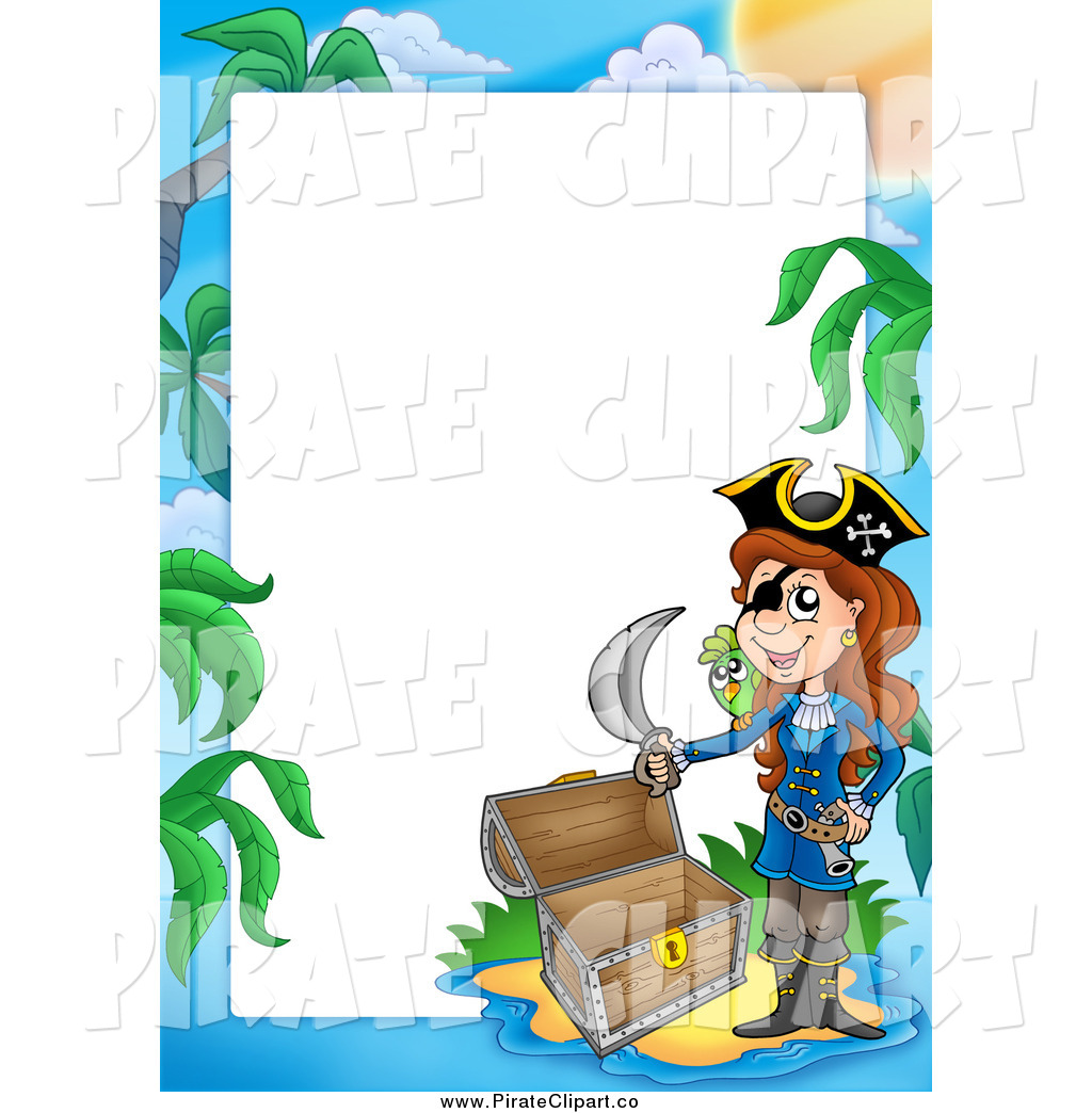 1024x1044 Pirate Border Clip Art