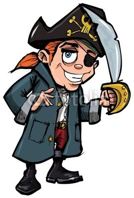 271x399 18 Best Cartoon Pirate Illustrations Images Pirate