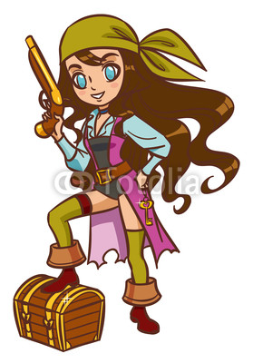 279x400 Printed Kitchen Splashbacks Pirates