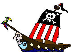 250x187 Pirates Ship Clipart