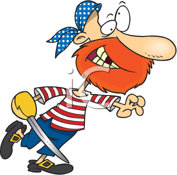 350x346 Royalty Free Pirate Clip Art, People Clipart