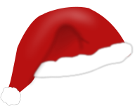 192x150 Free Santa Hat Clipart