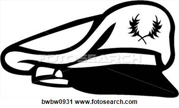 350x212 Captain's Hat Clipart