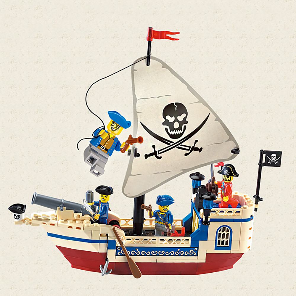 1000x1000 Enlighten Pirate Ships Pirates Of The Caribbean Mini Figures Moc