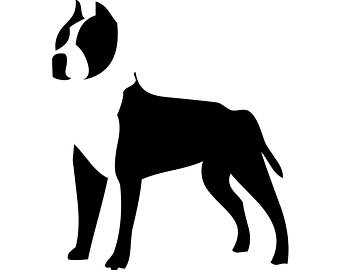 340x270 Clip Art Pitbulls Etsy