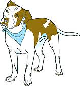 158x170 Pit Bull Clip Art