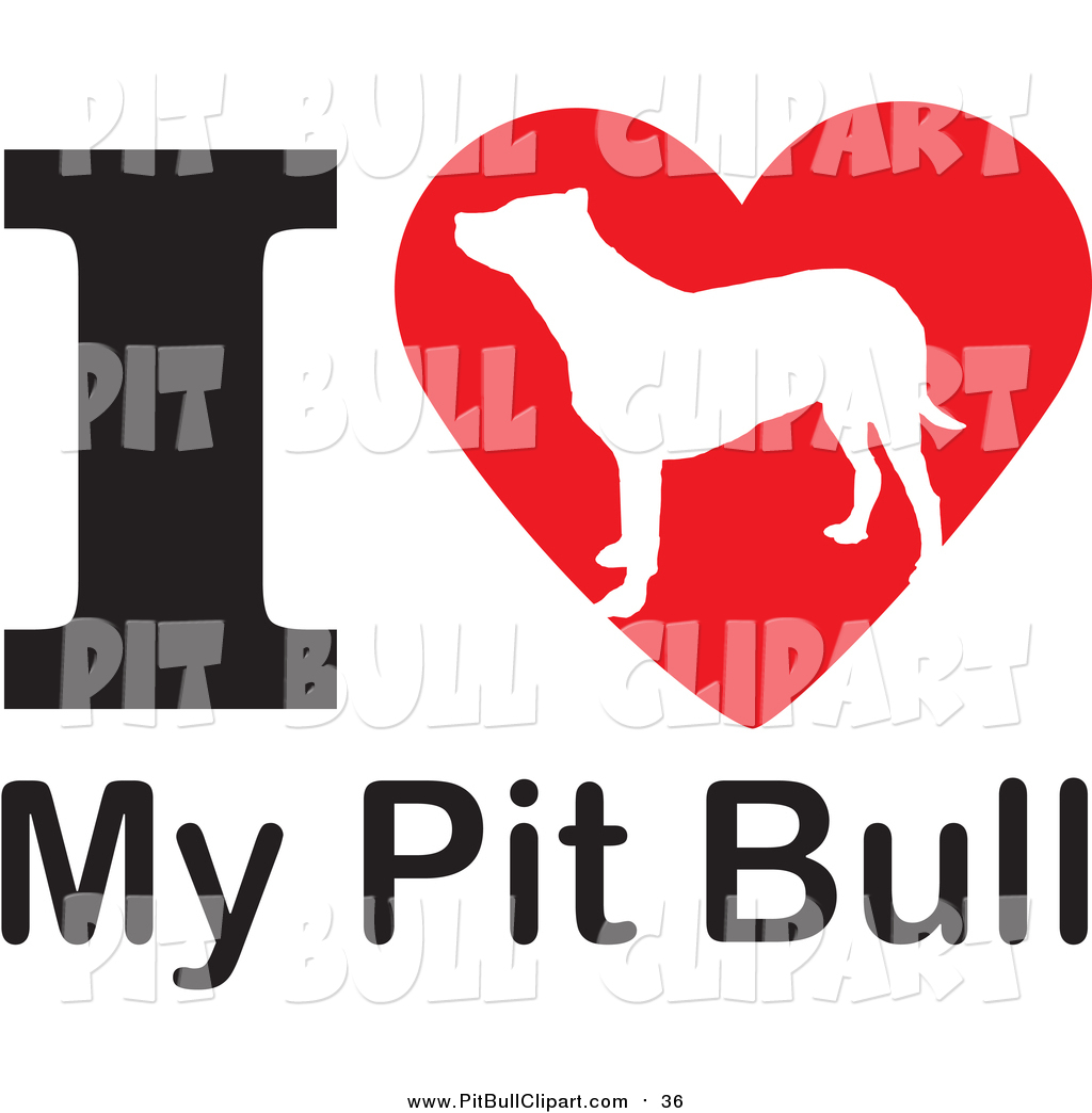 1024x1044 Clip Art Of A I Heart My Pit Bull Dog Design By Johnny Sajem