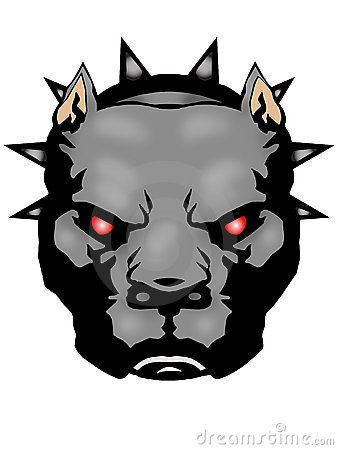 338x450 Pitbull Clipart Angry