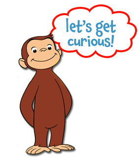 283x320 Curious George Clipart